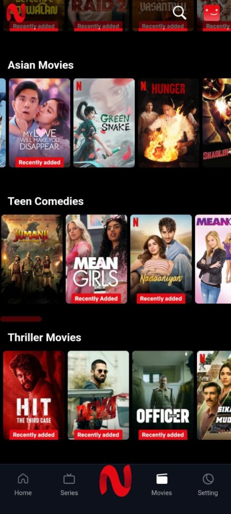NetMirror APP Screenshot