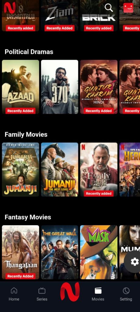NetMirror APP Screenshot